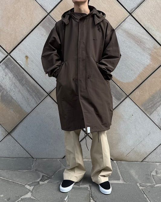 DESCENDANT / D-65 NYLON COAT / BROWN / 262WVDS-JKM04