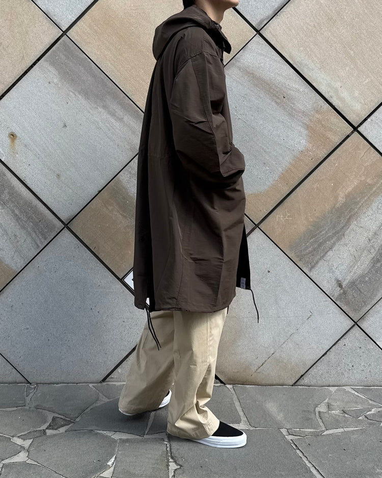 DESCENDANT / D-65 NYLON COAT / BROWN / 262WVDS-JKM04