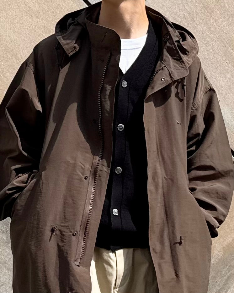 DESCENDANT / D-65 NYLON COAT / BROWN / 262WVDS-JKM04