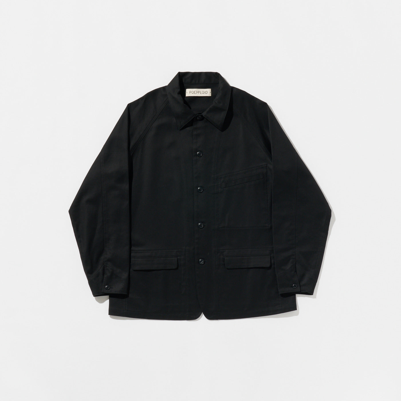 POLYPLOID / COVERALL JACKET C / BLACK / C-2-005-007