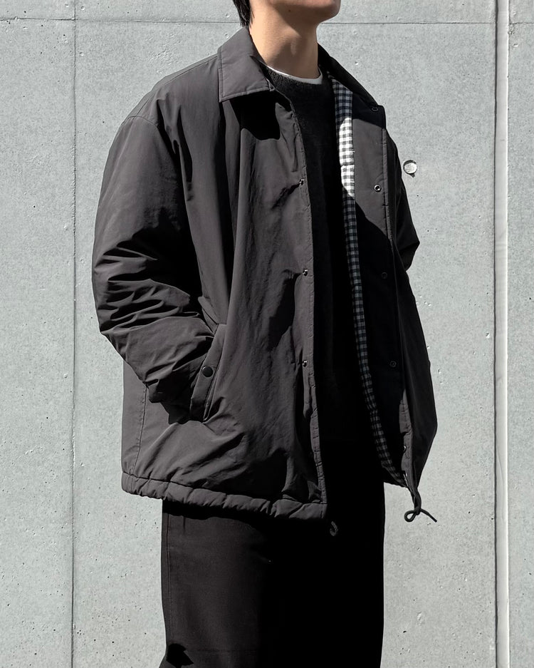 PORTER CLASSIC / WEATHER COACH JACKET / BLACK
