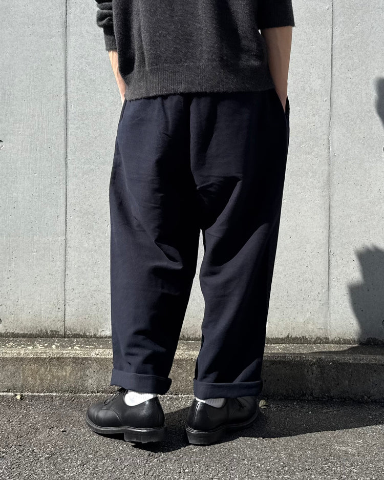 PORTER CLASSIC / LIGHT MOLESKIN EASY PANTS / NAVY