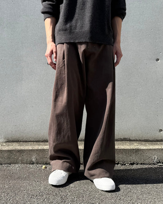 Seventh / CANVAS BERMUDA PANTS / SOIL