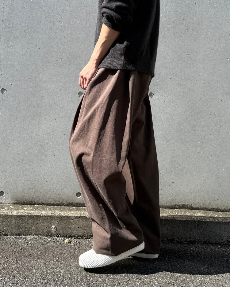Seventh / CANVAS BERMUDA PANTS / SOIL