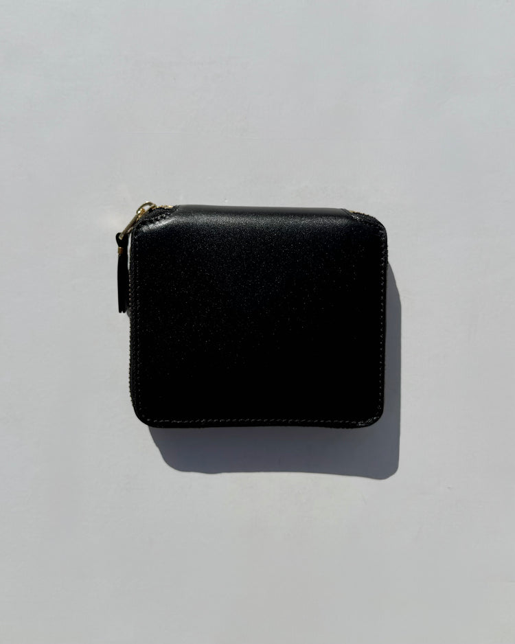 Wallet COMME des GARCONS / CLASSIC LEATHER LINE ZIP AROUND WALLET / BLACK