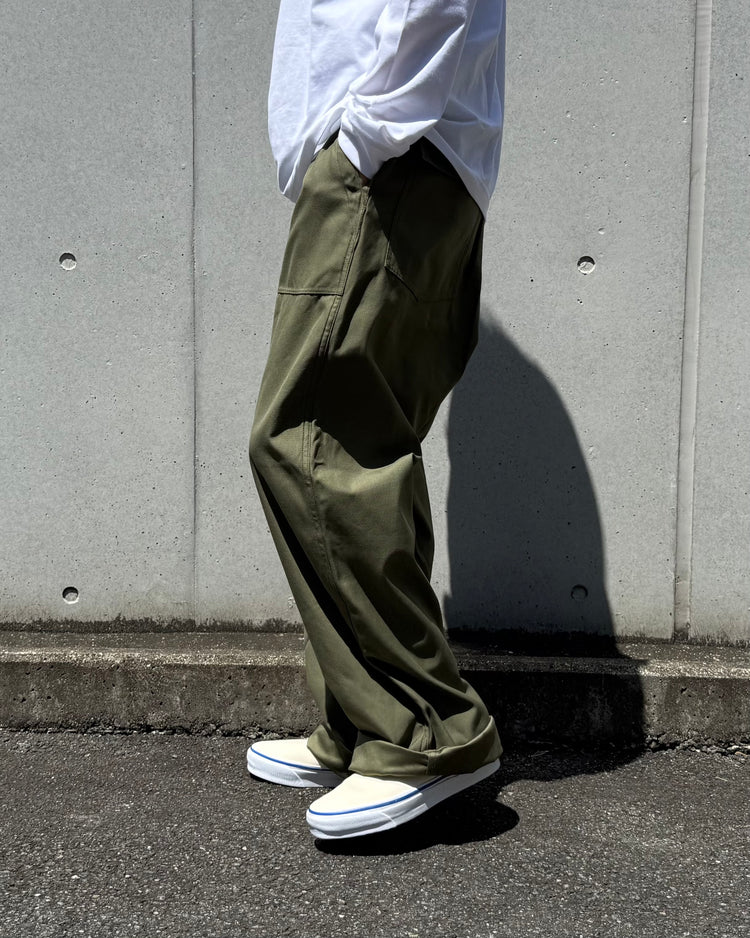 nanamica / Wide Baker Pants / khaki