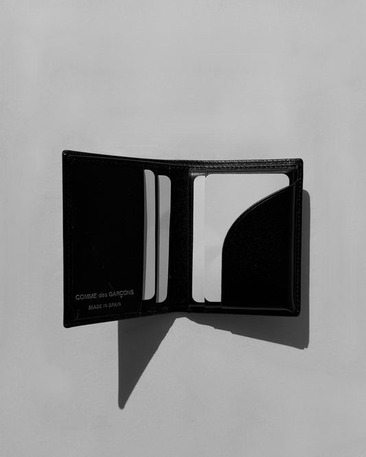 Wallet COMME des GARCONS / SILVER EYELET CARD CASE / BLACK