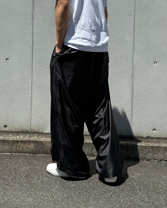 TSTS / RECYCLED POLYYESTER WIND PANTS / BLACK / 26AMM0304