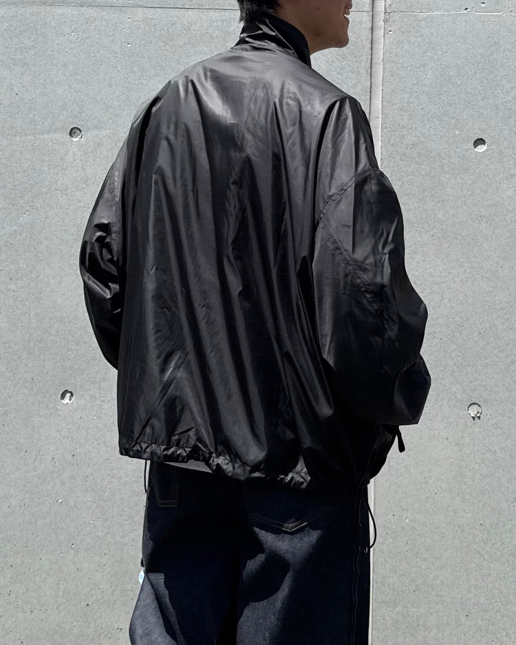 TSTS / RECYCLED POLYESTER WIND TRACK JACKET / BLACK / 26AMM0604
