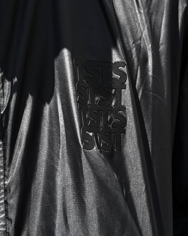 TSTS / RECYCLED POLYESTER WIND TRACK JACKET / BLACK / 26AMM0604
