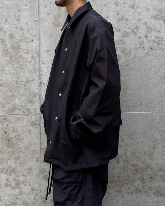 DSM kei ninomiya / Nylon Overshirt / Black / DSM02J014