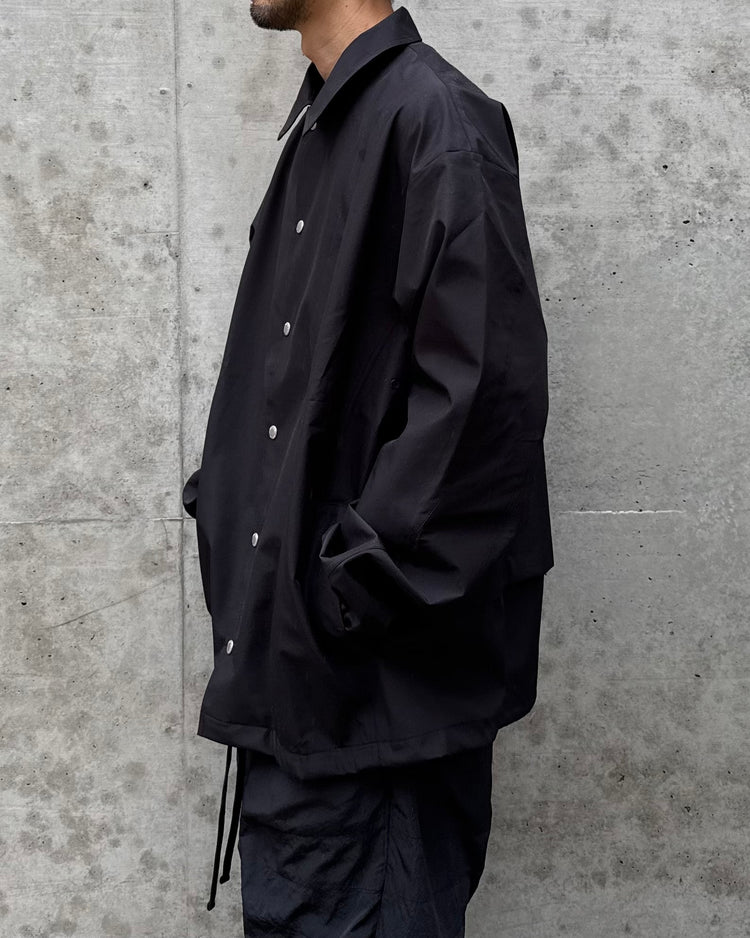 DSM kei ninomiya / Nylon Overshirt / Black / DSM02J014