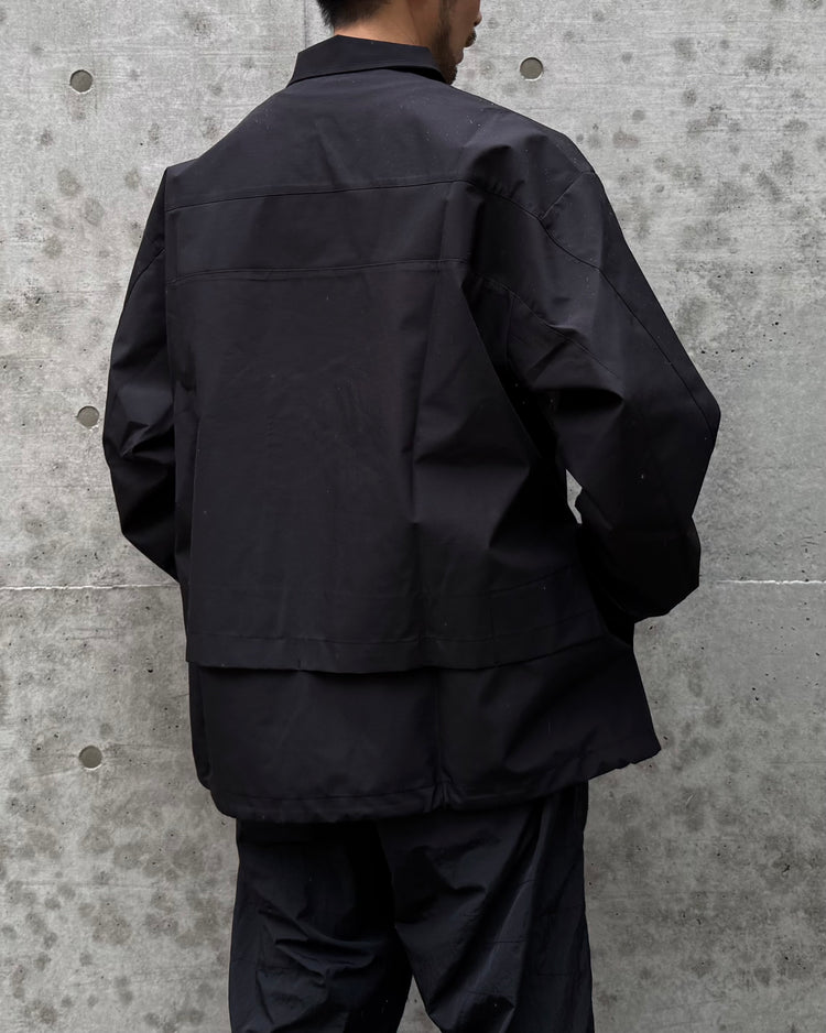 DSM kei ninomiya / Nylon Overshirt / Black / DSM02J014