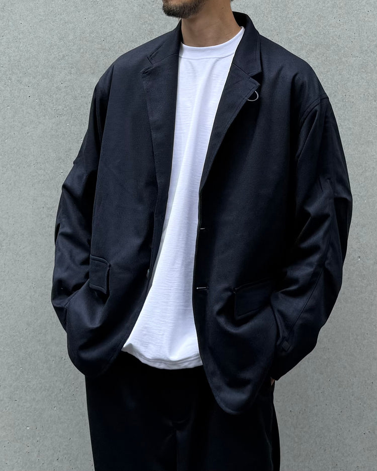 DAIWA PIER39 / TECH LOOSE 2B JACKET FLANNEL / D.NAVY / BJ-32026W