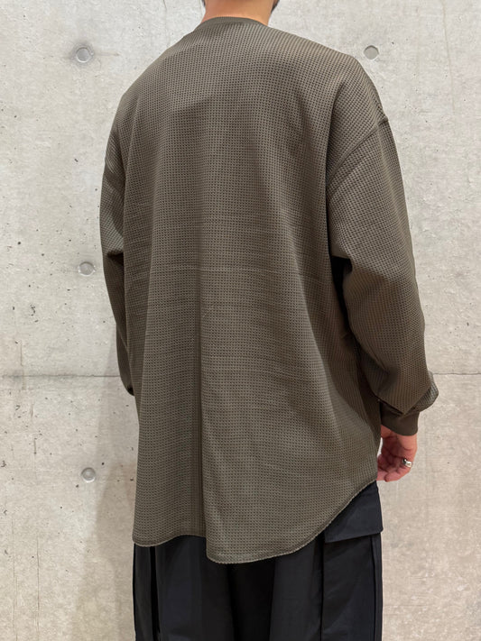 DAIWA PIER39 / TECH THERMAL HENLEY L/S / BROWNKHAKI / BE-33025W