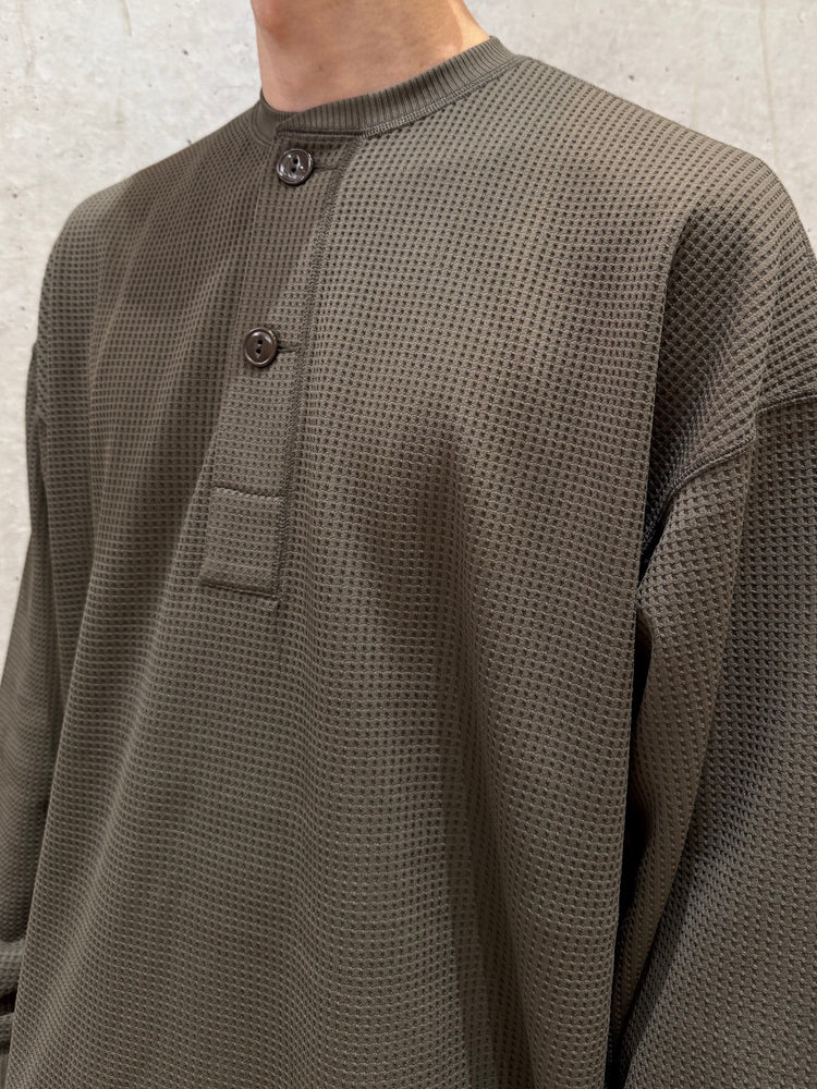 DAIWA PIER39 / TECH THERMAL HENLEY L/S / BROWNKHAKI / BE-33025W