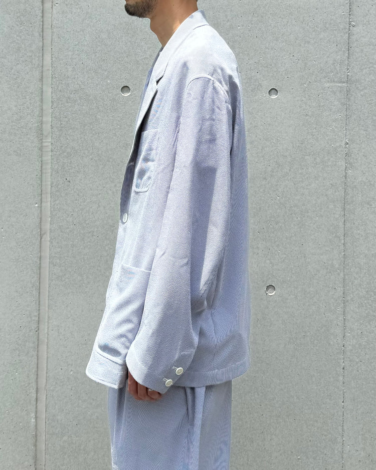 FreshService / SEERSUCKER STRIPE BLAZER / BLUE / FSC262-20112