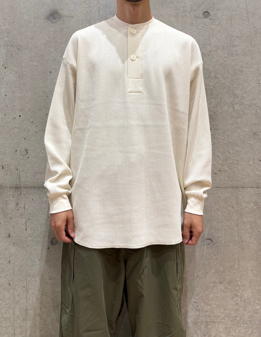 DAIWA PIER39 / TECH THERMAL HENLEY L/S / ECRU / BE-33025W