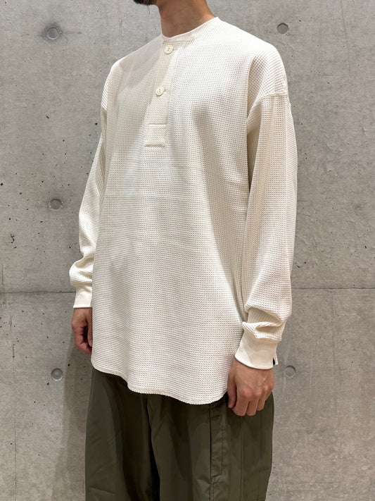 DAIWA PIER39 / TECH THERMAL HENLEY L/S / ECRU / BE-33025W