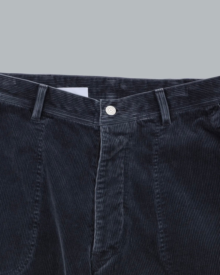 New Manual / USN CORDUROY TROUSERS / BLACK / 2026AW-PT1-YT