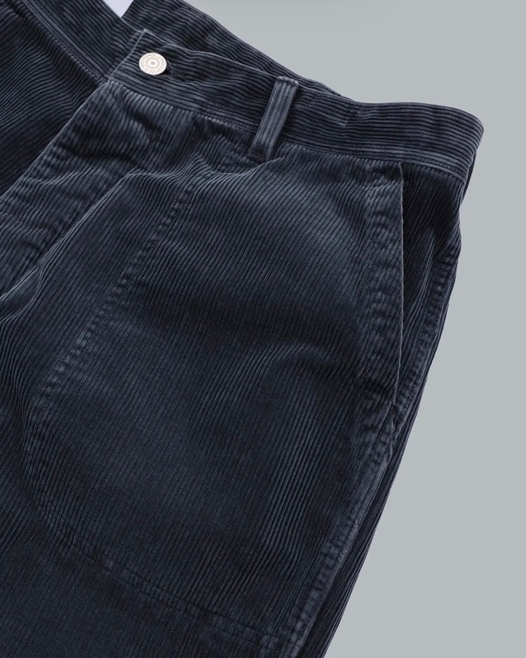 New Manual / USN CORDUROY TROUSERS / BLACK / 2026AW-PT1-YT
