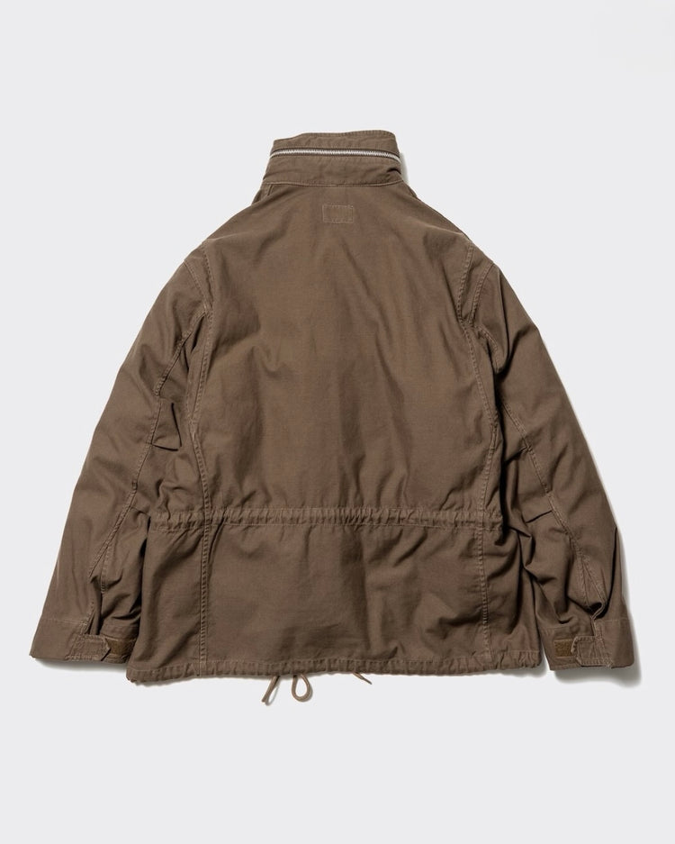 Unlikely / 3way M-65 Field Down Jacket / light Brown / U26F-18-0011
