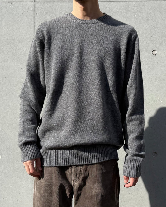 roberto collina / WO/CA CREW NECK KNIT / GRIGIO