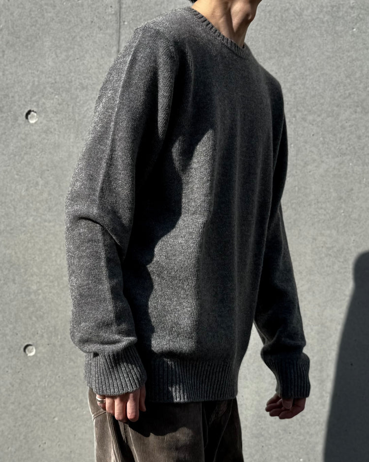 roberto collina / WO/CA CREW NECK KNIT / GRIGIO