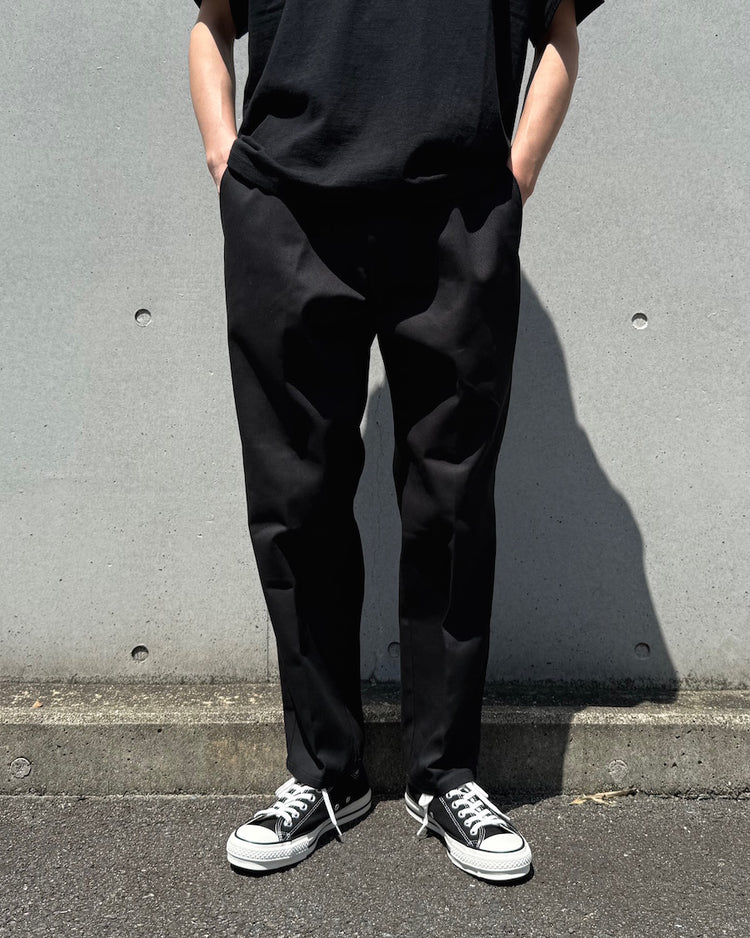 BEDWIN & THE HEARTBREAKERS / 10L DICKIES TC PANTS "THUNDERS"・BLACK・25SB4529