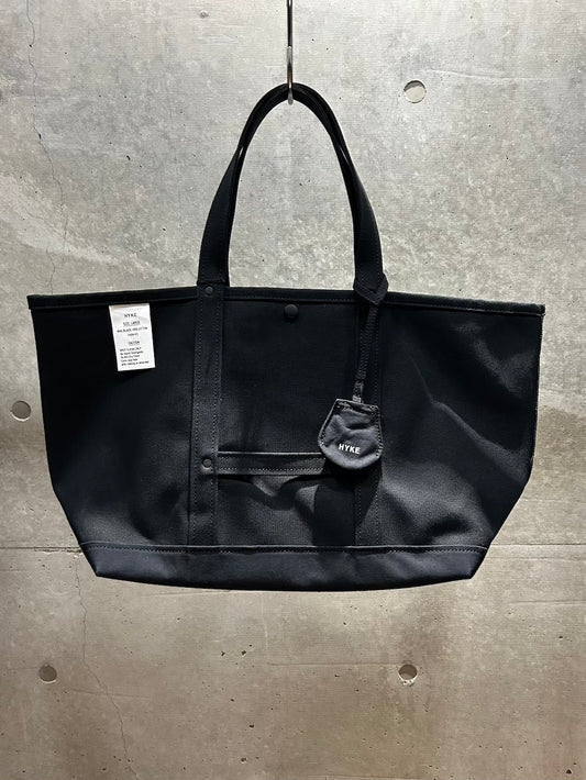 HYKE / TOTE BAG(LARGE) / BLACK / 19364 /