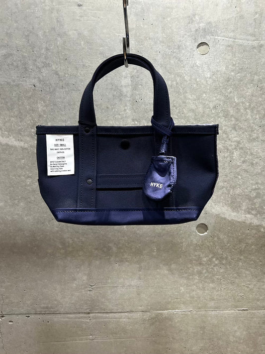 HYKE / TOTE BAG(SMALL) / NAVY / 19379 /