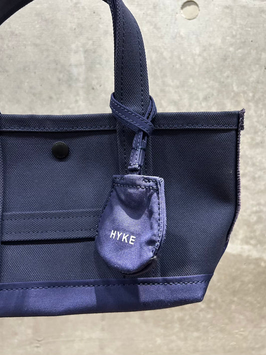 HYKE / TOTE BAG(SMALL) / NAVY / 19379 /