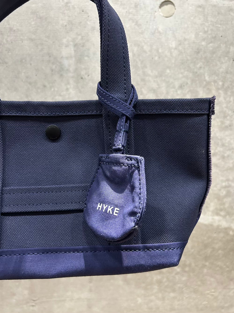 HYKE / TOTE BAG(SMALL) / NAVY / 19379 /