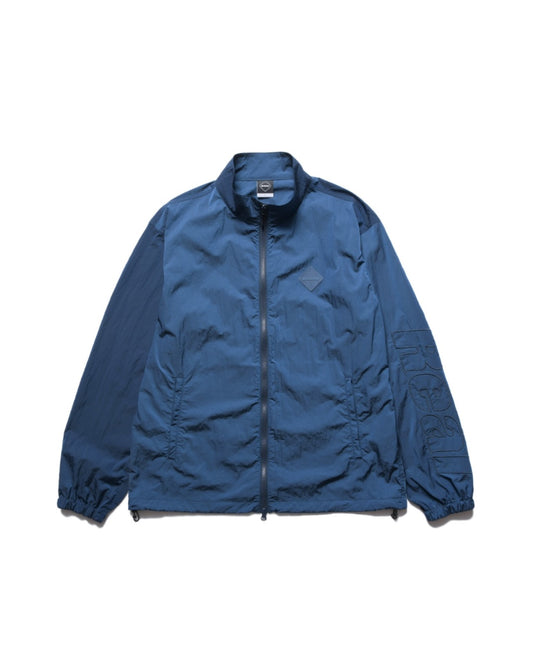 F.C.Real Bristol / BIG LOGO NYLON STAND COLLAR BLOUSON / BLUE / FCRB-260049