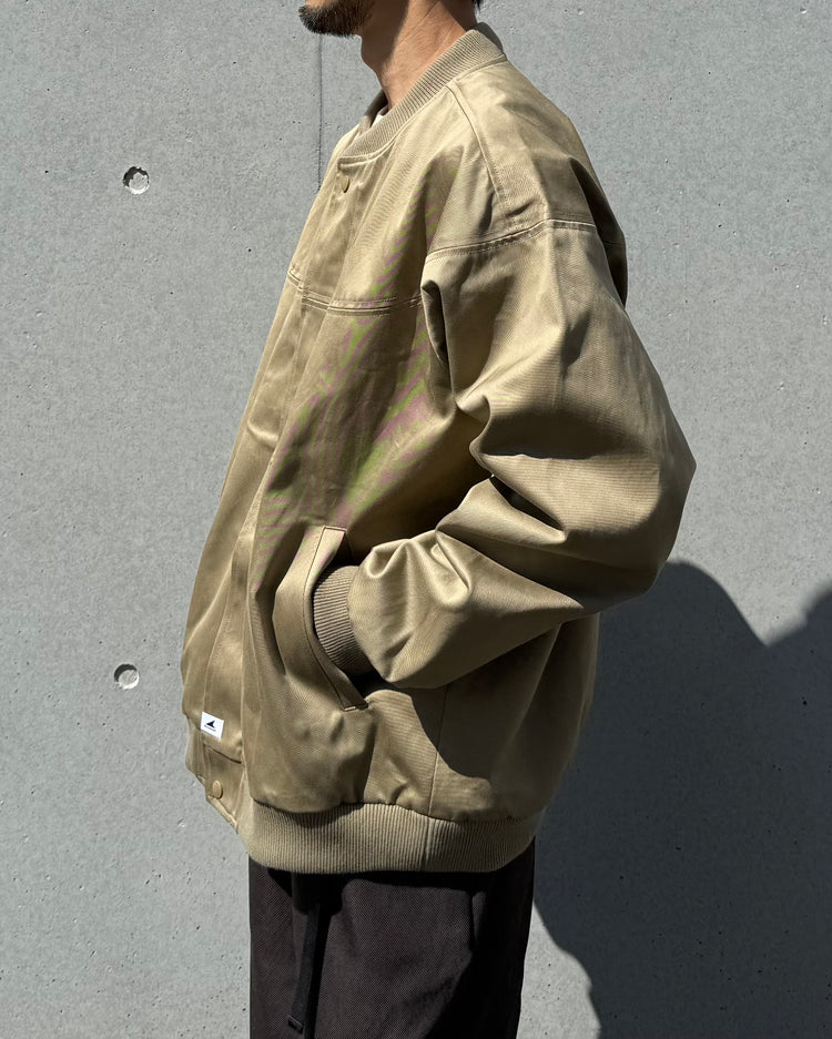 DESCENDANT / PRT COTTON JACKET / BEIGE / 252CPDS-JKM02