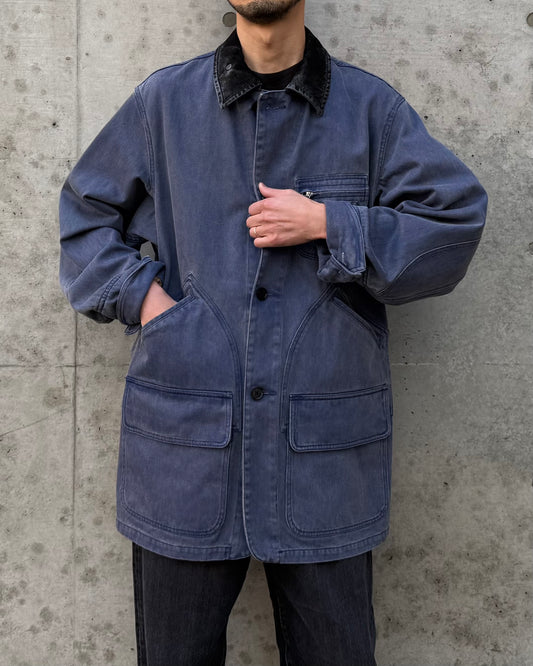 DAIRIKU / 5PKT Chino Hunting Jacket / Blue / 26SS CP1