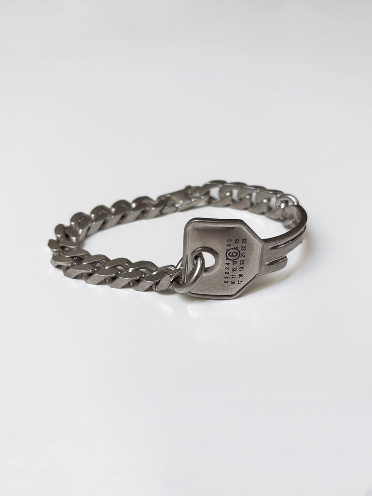 MM⑥ Maison Margiela / Key Male Bracelet / Silver / SM7UY0019