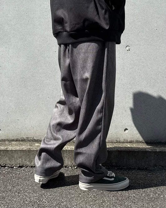 DESCENDANT / CLASP WEBBING TROUSERS / GRAY / 252TQDS-PTM02