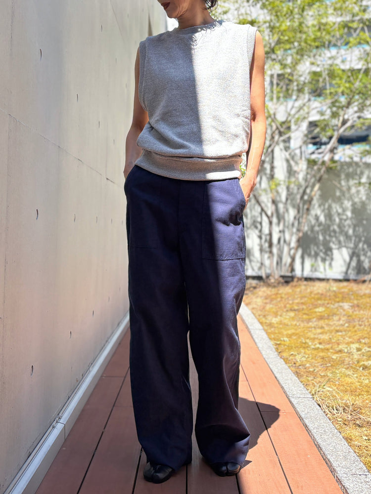 MADISONBLUE / SWEAT VEST / GRAY / MB264-7006