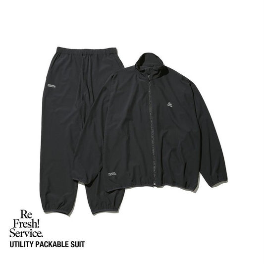 FreshService (ReFresh!Service)/ UTILITY PACKABLE SUIT・BLACK