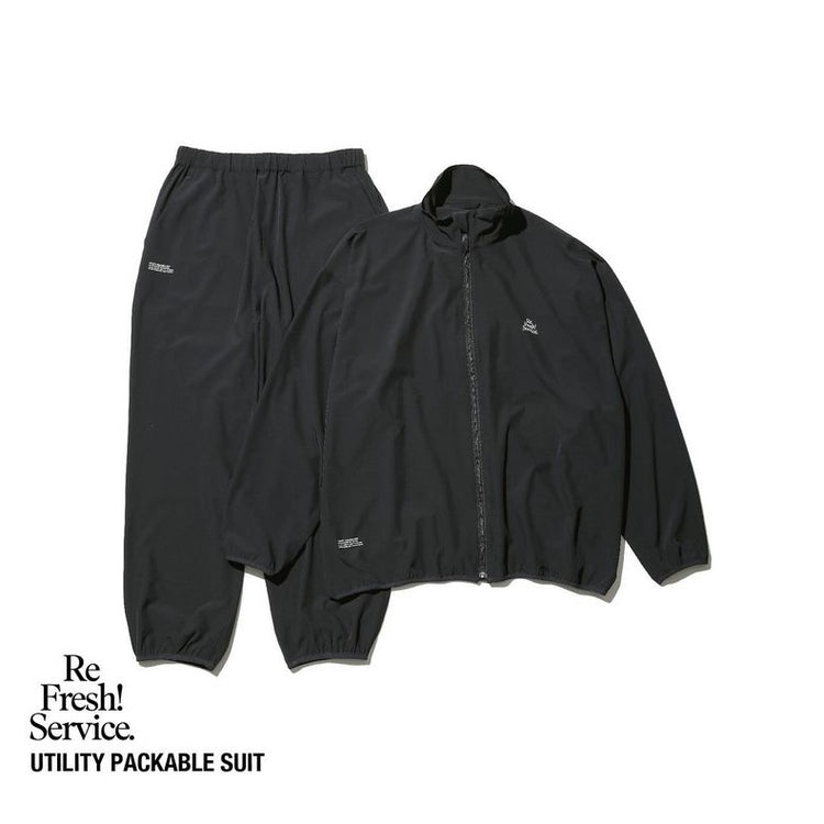 FreshService (ReFresh!Service)/ UTILITY PACKABLE SUIT・BLACK