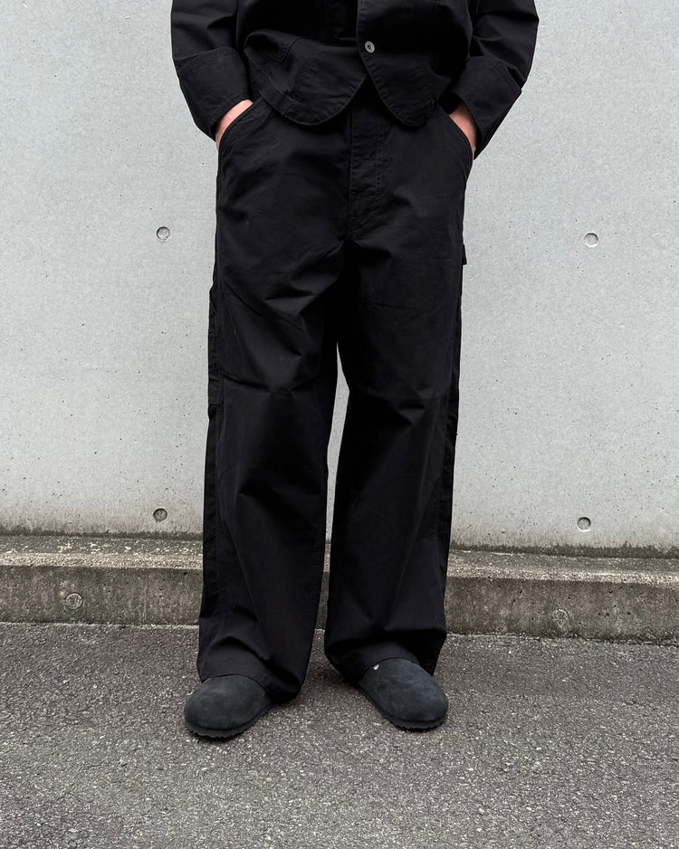 Fresh Service / COTTON CANVAS PAINTER PANTS / BLACK / FSC263-40033