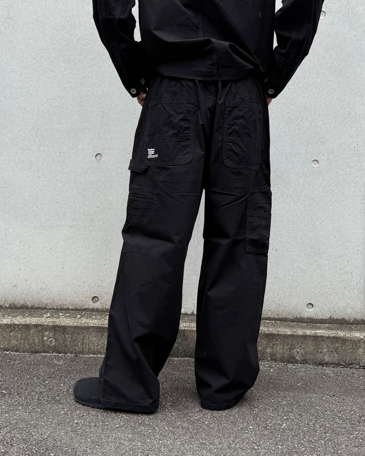 Fresh Service / COTTON CANVAS PAINTER PANTS / BLACK / FSC263-40033