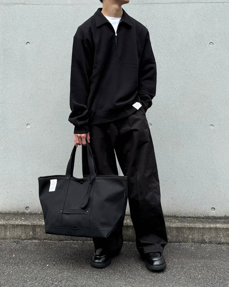 HYKE / TOTE BAG ( LARGE ) / BLACK / 19364