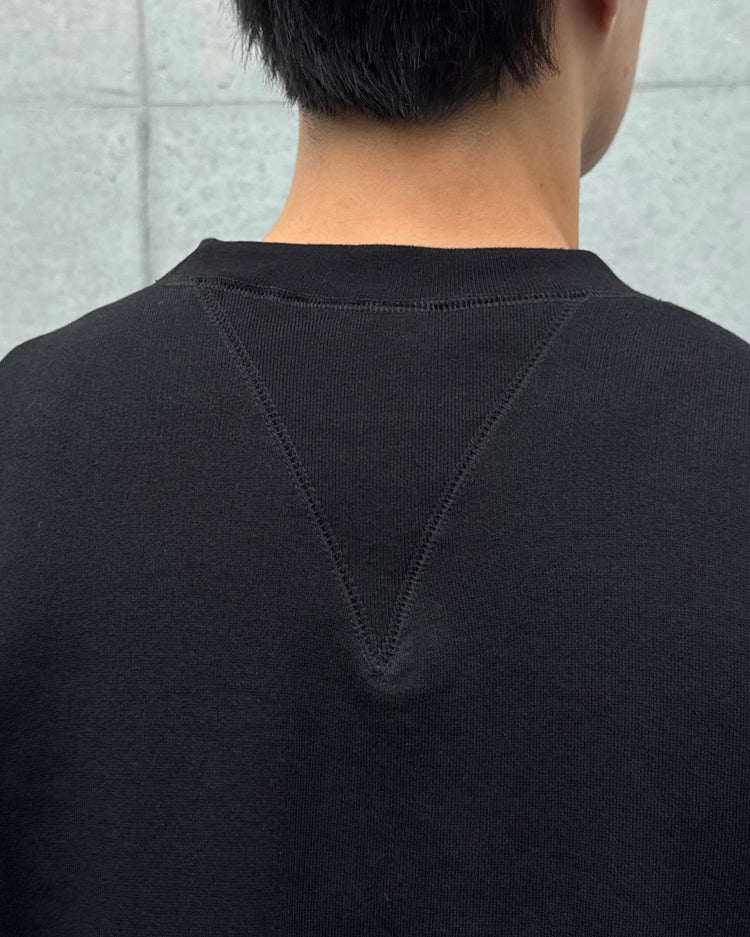 HYKE / SWEAT SHIRT / BLACK / 12448
