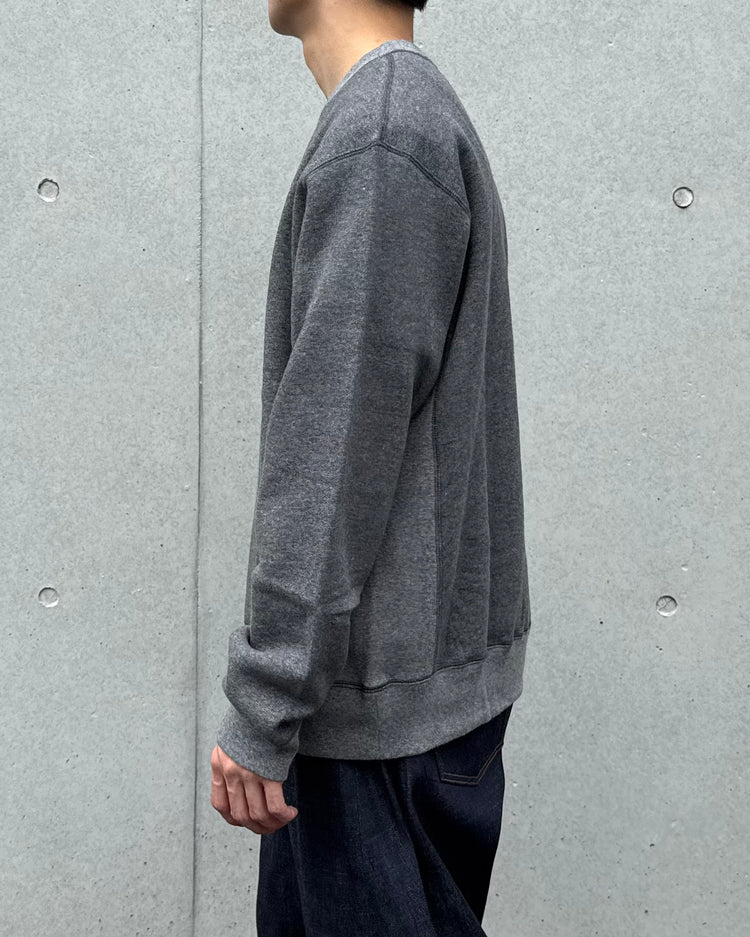HYKE / SWEAT SHIRT / CHARCOAL / 12448