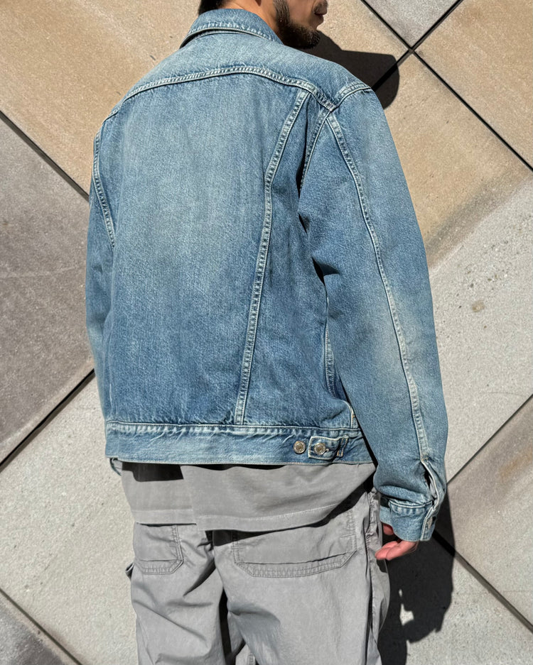 nonnative / TRUCKER BLOUSON COTTON 11.5oz DENIM VW LIGHT WITH WINDSTOPPER® / INDIGO / NN-J4803