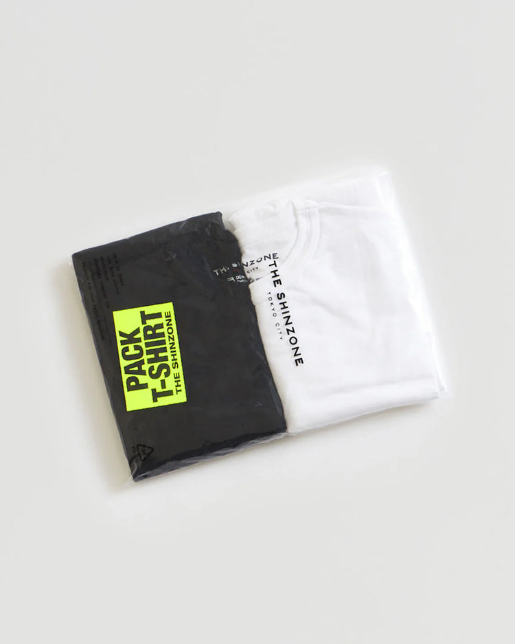 THE SHINZONE / PACK TEE / MULTI(BLACK/WHITE) / 20SMSCU66