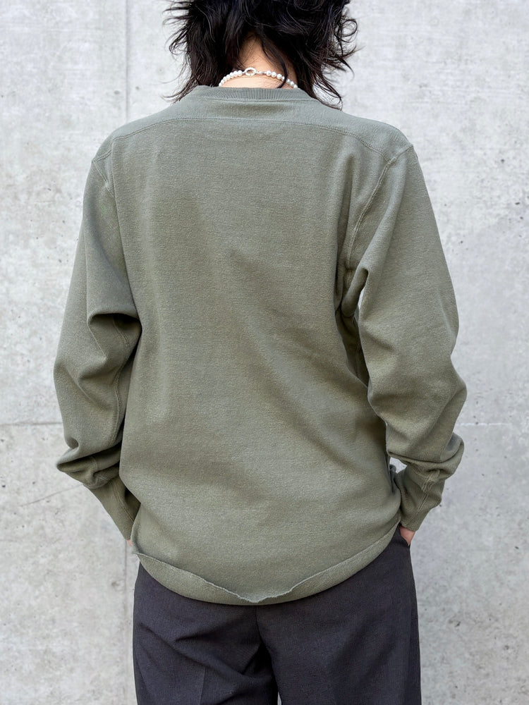 THE SHINZONE / MILITARY PULLOVER / KHAKI / 21SMSCU02