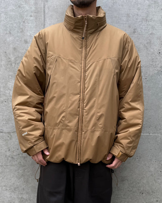 HYKE / PERTEX®️ PUFF JACKET / COYOTE BROWN / 17543